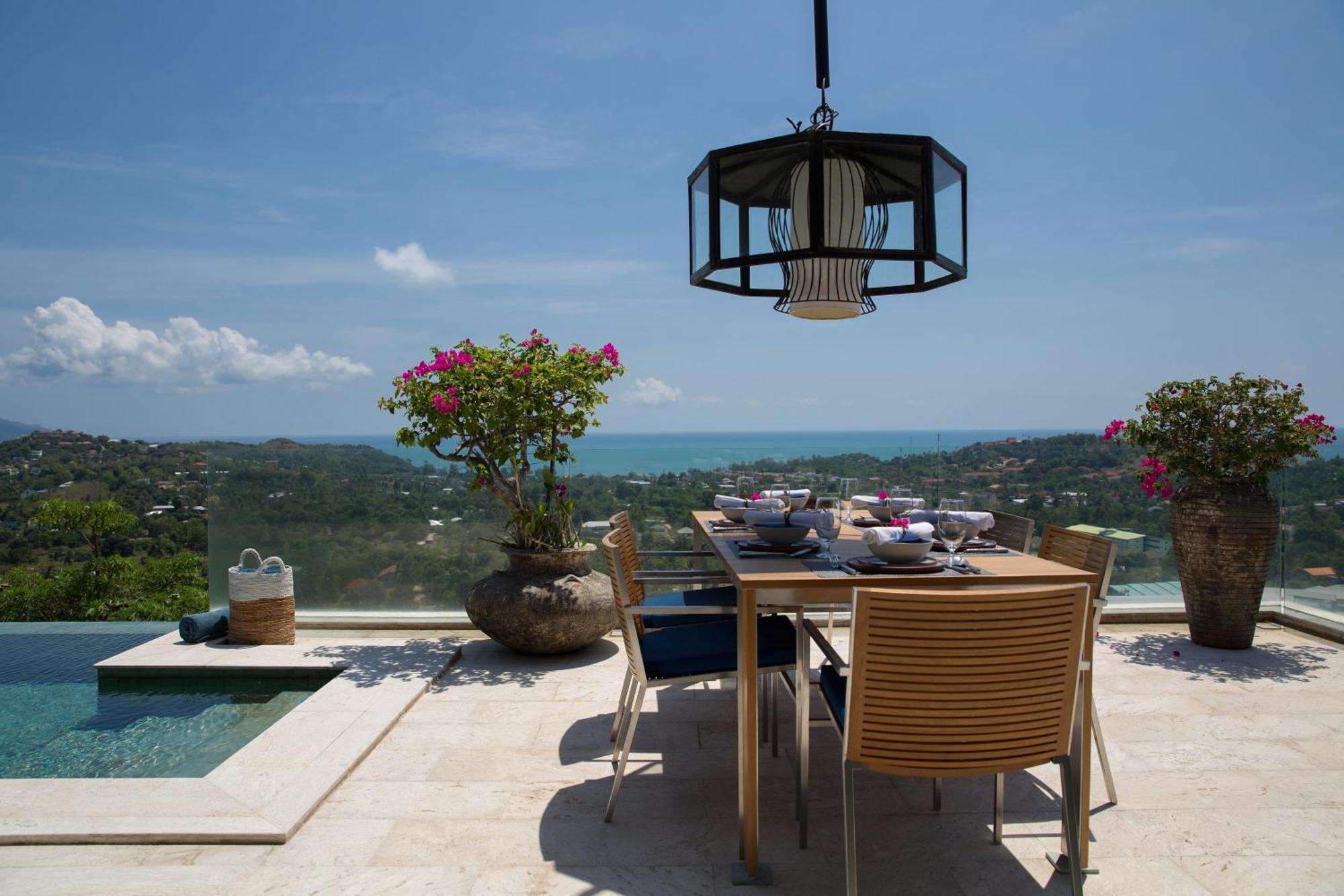 Villa Belle - Fully Serviced Private Sea View Villa With An Award Winning In-House Cook Choeng Mon Экстерьер фото