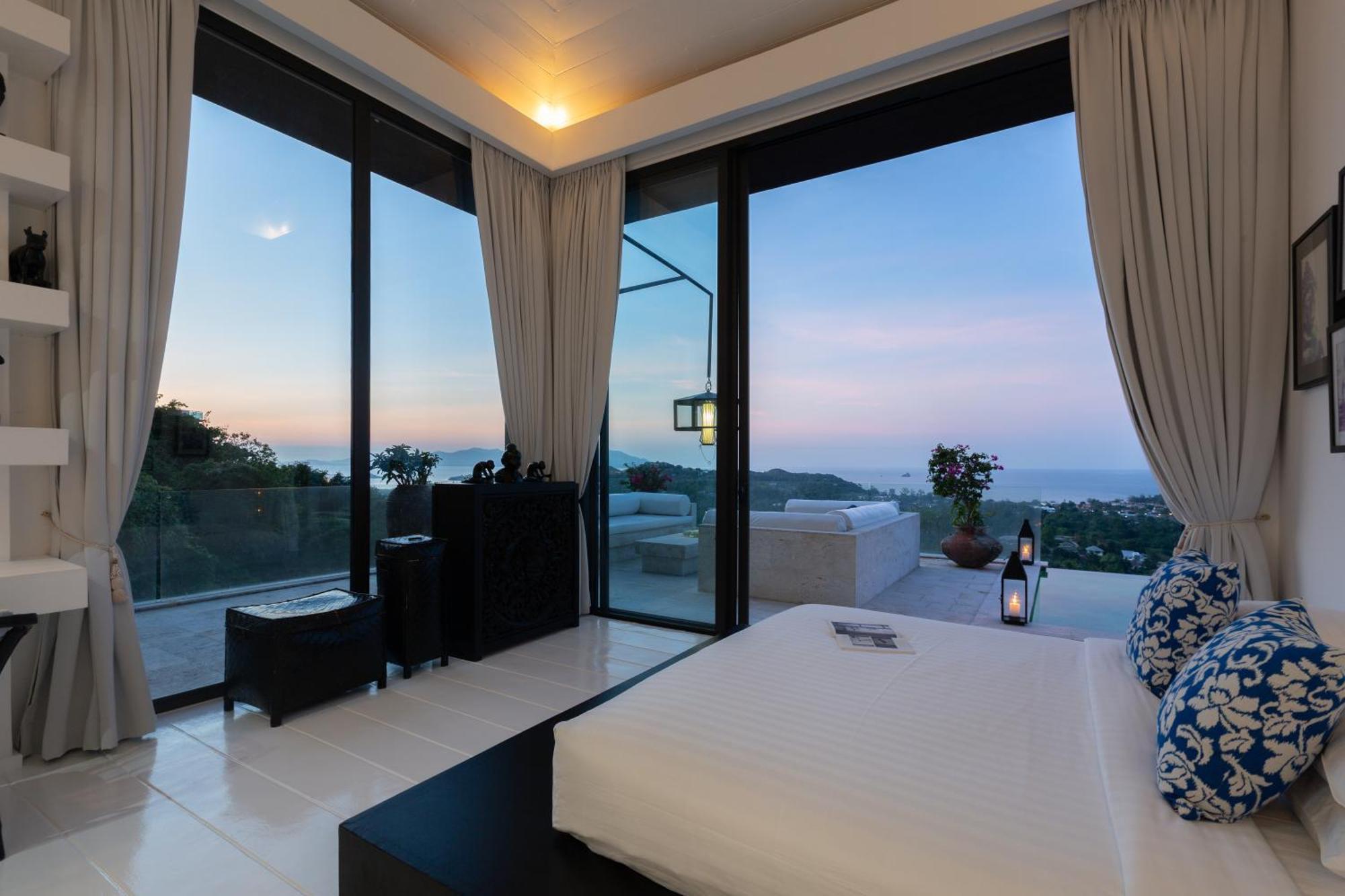 Villa Belle - Fully Serviced Private Sea View Villa With An Award Winning In-House Cook Choeng Mon Экстерьер фото