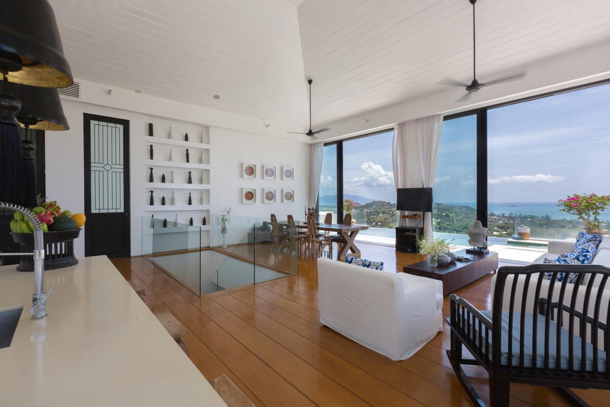 Villa Belle - Fully Serviced Private Sea View Villa With An Award Winning In-House Cook Choeng Mon Экстерьер фото