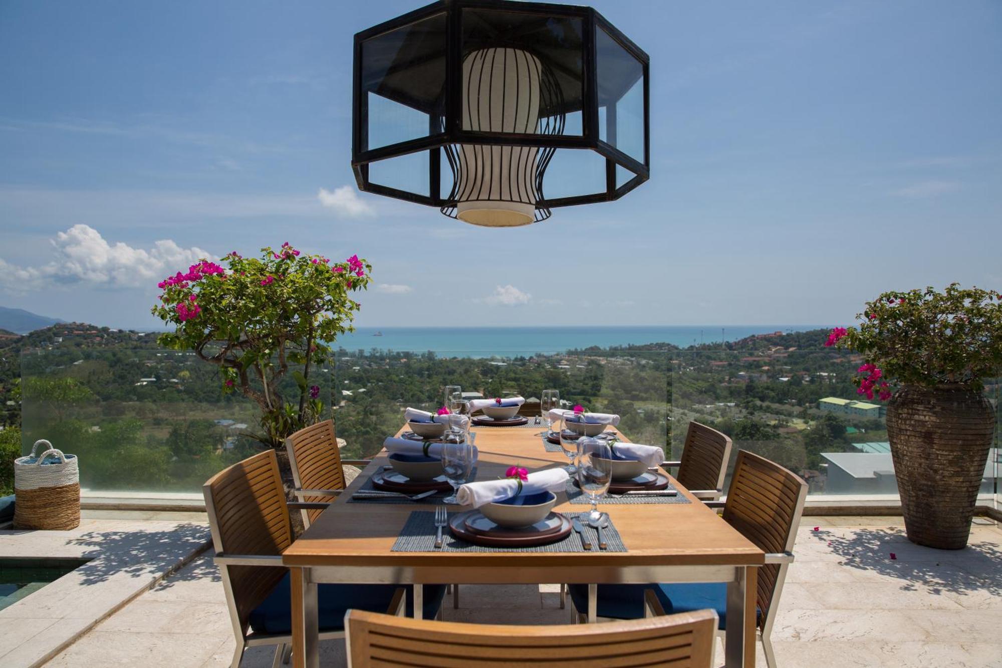 Villa Belle - Fully Serviced Private Sea View Villa With An Award Winning In-House Cook Choeng Mon Экстерьер фото