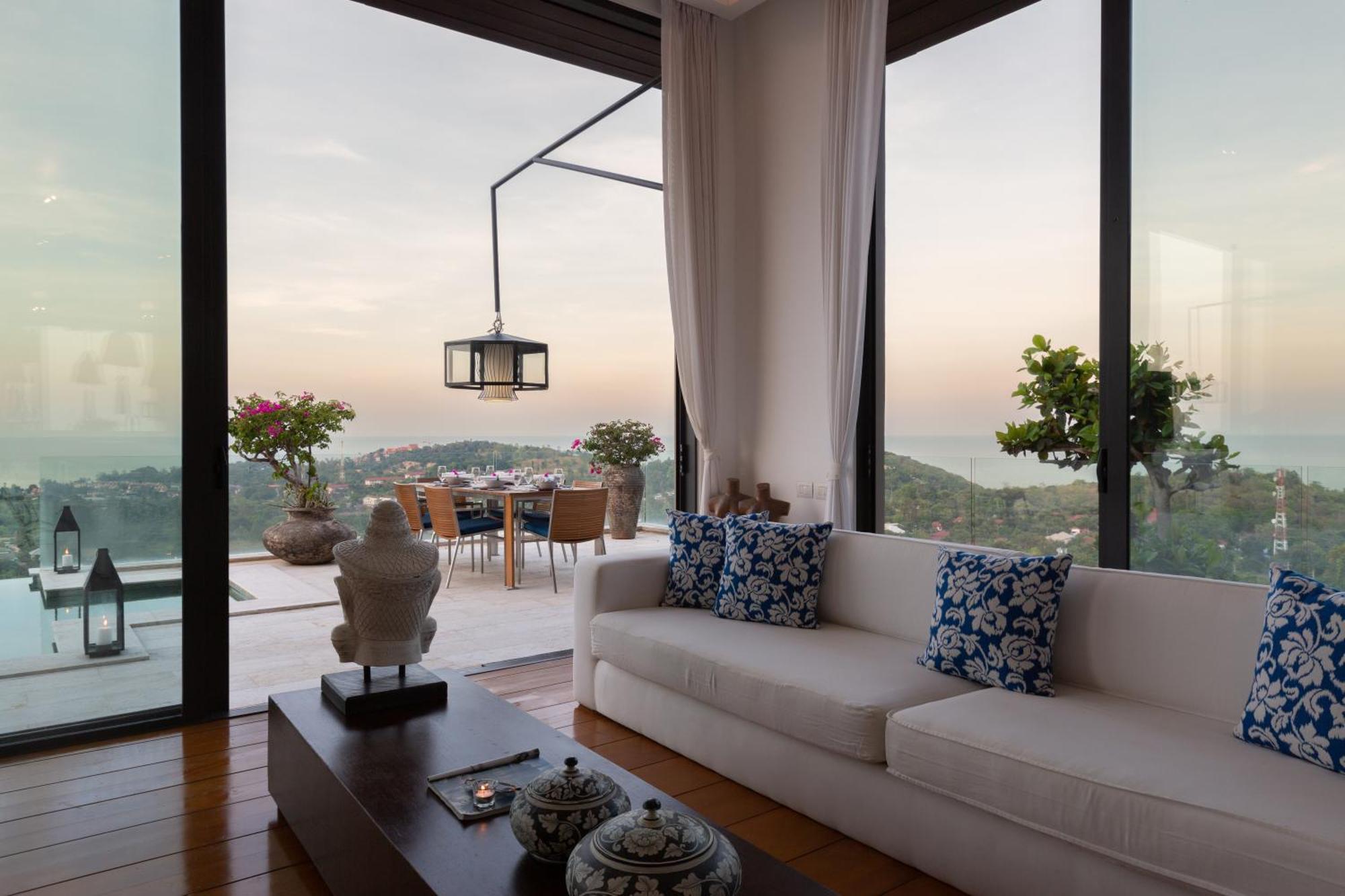 Villa Belle - Fully Serviced Private Sea View Villa With An Award Winning In-House Cook Choeng Mon Экстерьер фото