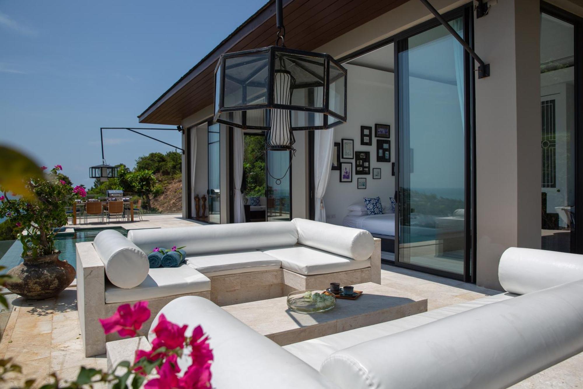 Villa Belle - Fully Serviced Private Sea View Villa With An Award Winning In-House Cook Choeng Mon Экстерьер фото