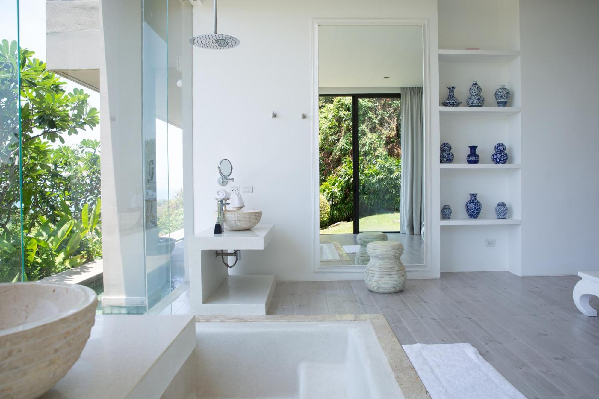 Villa Belle - Fully Serviced Private Sea View Villa With An Award Winning In-House Cook Choeng Mon Экстерьер фото